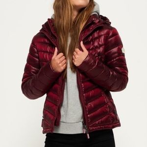 Fuji chevron hood jacket